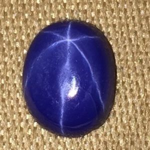 Over 1 Carat Earth Mined (Six Star) Star Sapphire